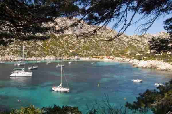 Calanque de Sormiou (steep-walled bay near Marseille)